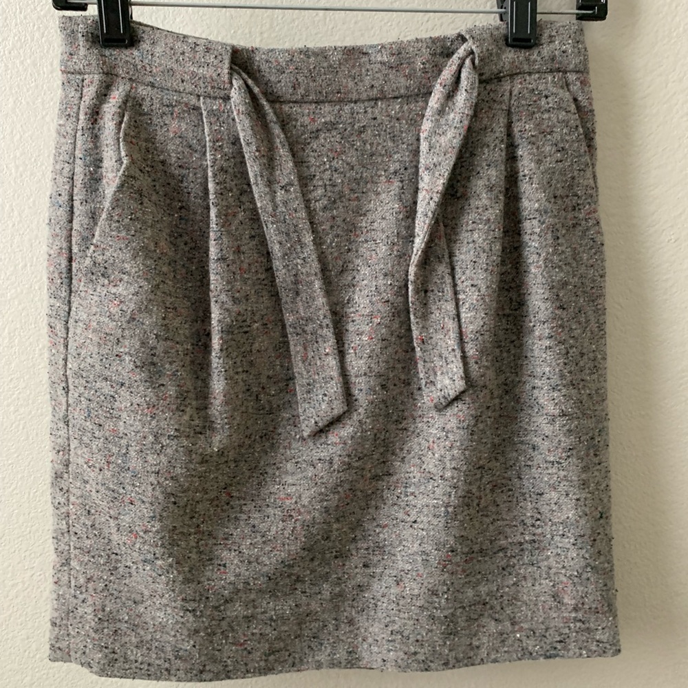 Jcrew Wool Pencil Skirt